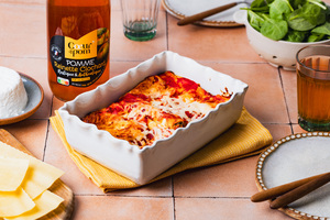 Lasagna rolls aux chèvre & épinards