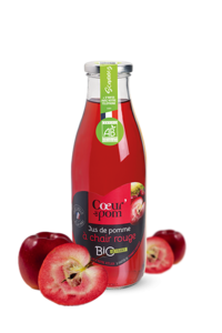 pur Jus de pomme à chair rouge BIO