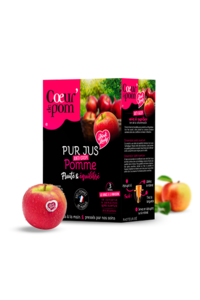 Pur jus de Pomme Pink Lady - Bag In Box 3 L