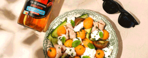 Salade melon burrata