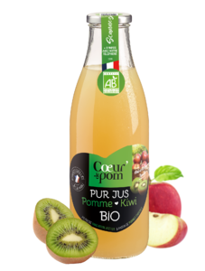 Pur jus Pomme & Kiwi Bio